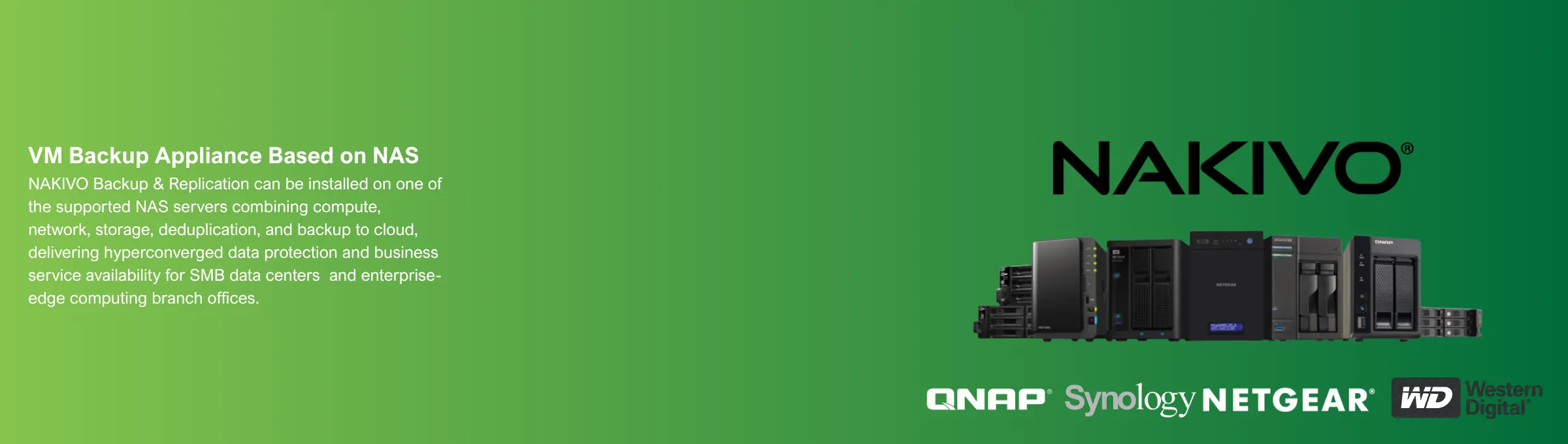 NAKIVO backup and disaster recovery